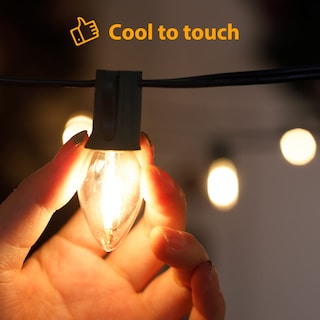 Foto 4 | Foto 4 | Bombillas Led Navideñas Brightown C7 Transparentes, Paquete De 25 - Venta Internacional.