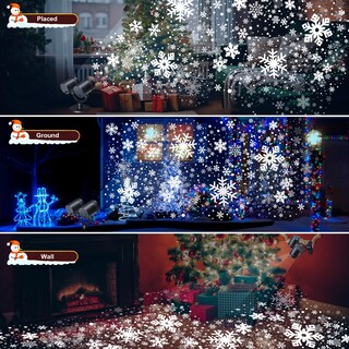 Foto 2 | Foto 2 | Proyector De Luces Navideñas Toodour Snowflake Outdoor - Venta Internacional.