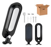 Lámpara Solar Exterior Pared Sensor Ajustable Luz Jardín Led