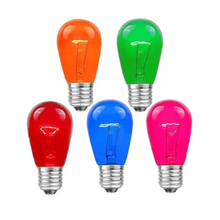 Foto 1 | Foto 1 | Bombillas De Repuesto Novelty Lights S14 Outdoor E27 11 W Paquete De 25 - Venta Internacional.