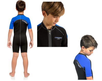 Foto 2 | Foto 2 | Traje Cressi Lido Junior 2 mm Shorty Negro con Azul Talla S