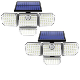 Foto 1 | Foto 1 | Luminario Solar Led Exterior Ventdepot Mxnsr-002 2 Piezas Luz Blanca