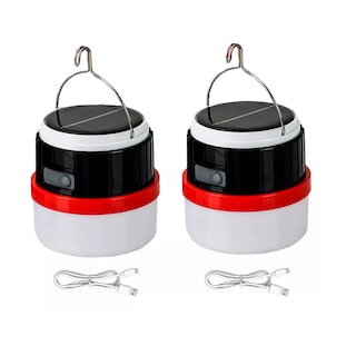 Foto 1 | Foto 1 | 2pzs Solar Lámpara Portatiles Recargable Emergencia Foco Solar Eo Safe Imports Esi-16788 Multicolor