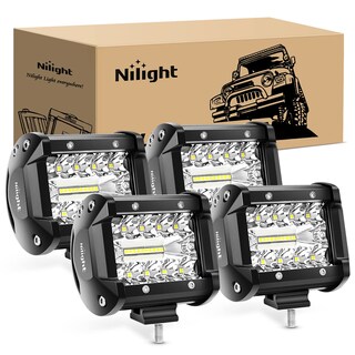 Foto 1 | Foto 1 | Barra De Luces Led Nilight, 4 Unidades, 60 W, 6000 Lúmenes, 4 Pulgadas, Para Todo Terreno - Venta Internacional.