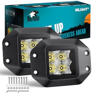 Foto 1 | Foto 1 | Luces Led Para Cápsulas Nilight, Montaje Empotrado, 4,7 Pulgadas, 4 Led, 2 Unidades - Venta Internacional.