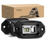 Lámpara Led De Trabajo Nilight, 20 W, Montaje Empotrado, Haz De Inundación, 2 Unidades - Venta Internacional.