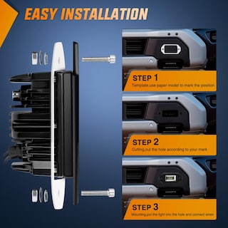 Foto 7 | Foto 7 | Lámpara Led De Trabajo Nilight, 20 W, Montaje Empotrado, Haz De Inundación, 2 Unidades - Venta Internacional.