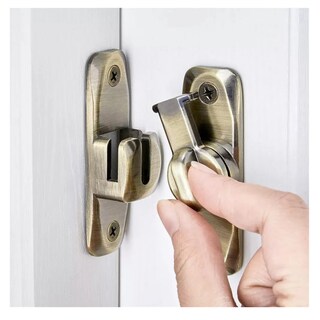 Foto 3 | Foto 3 | Cerradura De Puerta Corredera De Granero Lab.g. Dorado