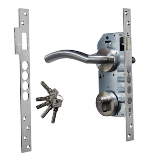 Foto 3 | Foto 3 | Cerradura Chapa Alta Seguridad Cilindro 60mm Eo Safe Imports Esi-11477 color Plata