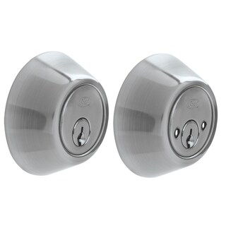 Foto 1 | Foto 1 | Cerrojo Residencial Función Doble, Níquel Satinado, Llave Estándar, Blíster Lock