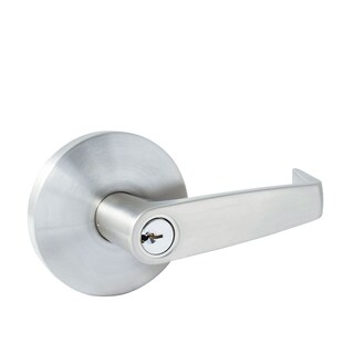 Foto 1 | Foto 1 | Manija Cilíndrica Plana Función Recámara, Acero Inoxidable, Llave Estándar, Blíster Lock