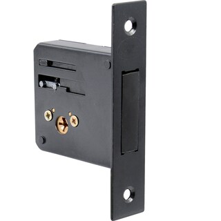 Foto 1 | Foto 1 | Cerrojo Para Embutir Auxiliar, Función Doble, Latón Antiguo, Llave Tetra, En Caja Lock