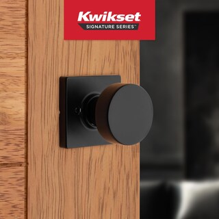 Foto 2 | Foto 2 | Pomo De Puerta Falso Kwikset Pismo Negro Mate Que No Gira - Venta Internacional.