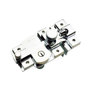 Foto 1 | Foto 1 | Cerradura Barra Phillips Izquierda con Picaporte Dos Uñas Extra Grande Cromada