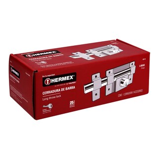 Foto 2 | Foto 2 | Cerradura de Barra Libre Hermex CB-35 color Gris