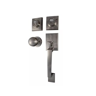Foto 1 | Foto 1 | Language Cerradura Residencial Puerta Principal Alta Seguridad Eo Safe Imports Esi-11476-1 Plata