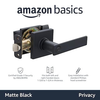 Foto 2 | Foto 2 | Palanca de Puerta Amazon Basics Contemporary Stamford Privacy - Venta Internacional