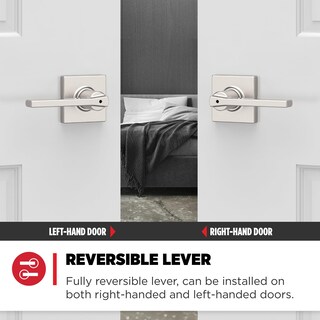 Foto 4 | Foto 4 | Manilla De Puerta Kwikset Casey Interior Privacy Con Cerradura En Níquel Satinado - Venta Internacional.