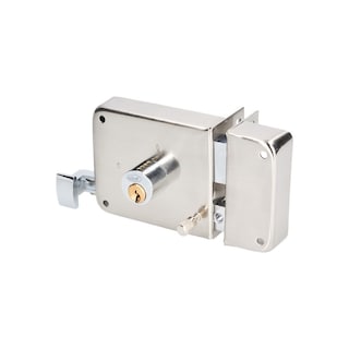 Foto 1 | Foto 1 | Cerradura Sobreponer Derecha Lock color Plata Instala Fácil Llave Estánd