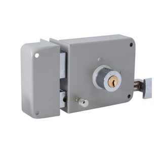 Foto 1 | Foto 1 | Cerradura Sobrepone Instala Fácil Estándar Caja Gris Lock