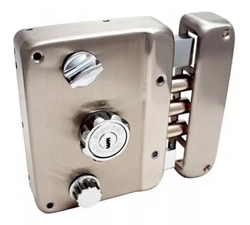 Foto 1 | Foto 1 | Cerradura de Sobreponer Inox Soprano Titan 9-0700-90