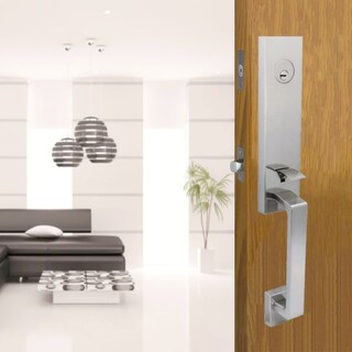 Foto 5 | Foto 5 | Cerradura Gatillo Portofino Puerta Principal Ll/ll color Niquel Satinado