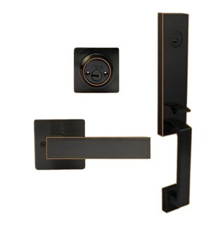 Foto 1 | Foto 1 | Cerradura de Gatillo Portofino Yale 89584 Negro Puerta Principal LL/LL