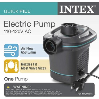 Foto 4 | Foto 4 | Bomba Eléctrica de Aire Intex 66639 Quick-fill
