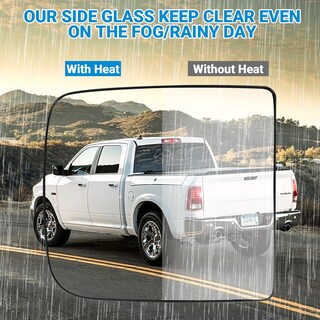 Foto 4 | Foto 4 | Reemplazo Del Cristal Del Espejo Lateral Superior Del Pasajero Para Ram 1500-5500 - Venta Internacional.