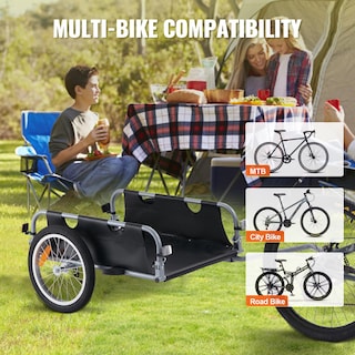 Foto 6 | Foto 6 | Remolque De Carga Para Bicicleta Vevor, 45 Kg De Capacidad De Carga, Plegable, 16 Ruedas - Venta Internacional.