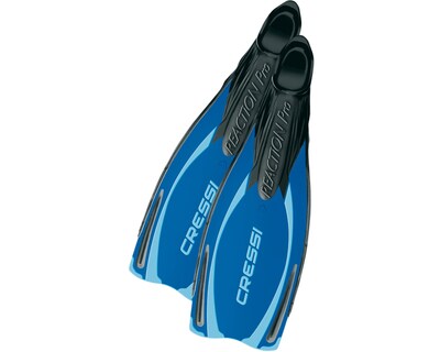 Foto 1 | Foto 1 | Aleta Cressi Reaction Pro Talla 9.5/10.5 Mx Color Azul Calzante Cerrado