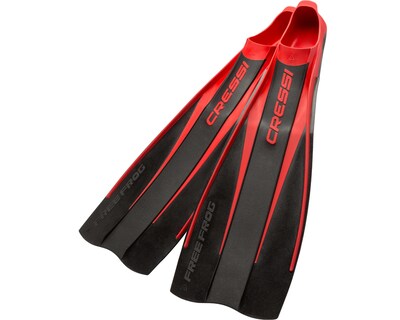 Foto 1 | Foto 1 | Aleta Cressi Free Frog para Apnea y Buceo color Rojo