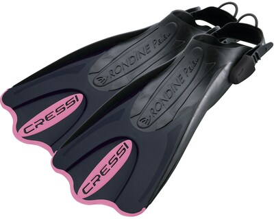 Foto 1 | Foto 1 | Aleta Cressi Palau Short con Correa Ajustable Negro con Rosa