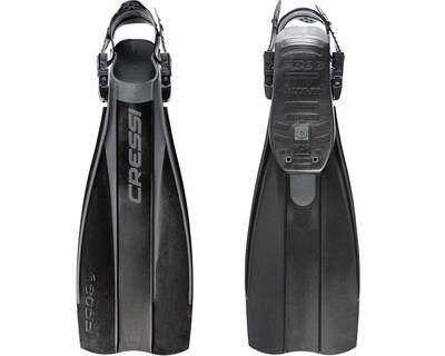 Foto 2 | Foto 2 | Aleta Cressi Frog Talla S/M Correa Ajustable color Negro