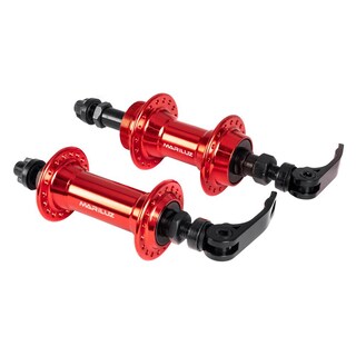 Foto 1 | Foto 1 | Mazas Para Bicicleta 36h Aluminio Rojo Con Bloqueo Mariluz