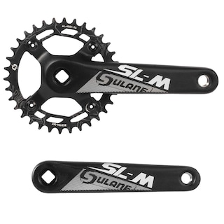 Foto 1 | Foto 1 | Multiplicacion Para Bicicleta De Montaña 12v - 34d (aluminio) 170mm (aluminio) Negro Mariluz