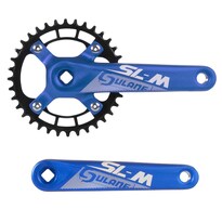 Multiplicacion Para Bicicleta De Montaña 12v- 36d (acero) 170mm (aluminio) Negro/azul Mariluz