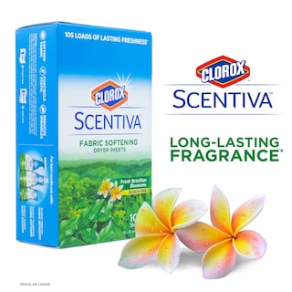 Foto 2 | Foto 2 | Sábanas Para Secadora Clorox Scentiva, Suavizantes De Telas, 105 Unidades - Venta Internacional.