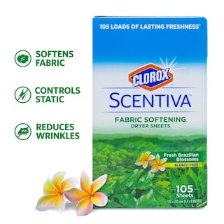 Foto 3 | Foto 3 | Sábanas Para Secadora Clorox Scentiva, Suavizantes De Telas, 105 Unidades - Venta Internacional.