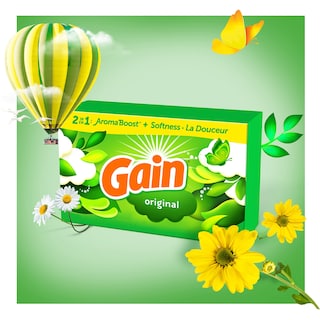 Foto 3 | Foto 3 | Sábanas Para Secadora Gain Original Scent, 240 Unidades (paquete De 2) - Venta Internacional.