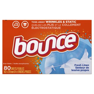 Foto 1 | Foto 1 | Sábanas Suavizantes Para Secadora Bounce Fresh Linen, 80 Unidades - Venta Internacional.