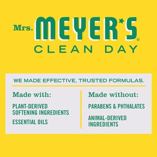 Foto 3 | Foto 3 | Suavizante De Telas Dryer Sheets Mrs. Meyer's Clean Day, 80 Unidades - Venta Internacional.