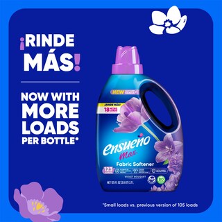 Foto 2 | Foto 2 | Suavizante De Telas Ensueño Max Liquid Violet Bouquet 3.7l 123 Cargas - Venta Internacional.