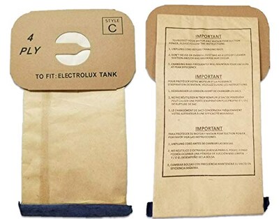 Foto 1 | Foto 1 | Bolsas Aspiradoras Electrolux 25 Canister C Con Microfiltración - Venta Internacional.