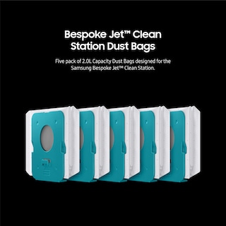 Foto 2 | Foto 2 | Bolsas 2 l 5 Piezas para Samsung Bespoke Jet Clean Station - Venta Internacional