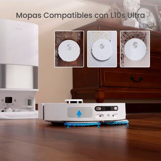 Foto 5 | Foto 5 | Mopas de Repuesto Dreame para Robot Aspiradora L10s Ultra 4 Piezas