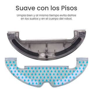 Foto 5 | Foto 5 | Mopas de Repuesto Dreame para Robot Aspiradora D10 Plus 2 Piezas