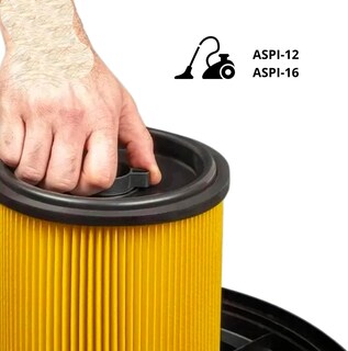 Foto 5 | Foto 5 | Filtro Fv9546 Cartucho Compatible Con Aspiradora Truper Aspi-12 Y Aspi-16