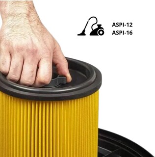 Foto 5 | Foto 5 | Pack 2 Filtros Hepa Compatible Con Truper Aspi-12 Y Aspi-16