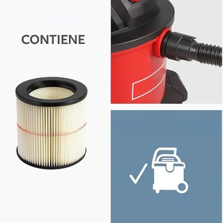 Foto 6 | Foto 6 | Pack 2 Filtros De Repuesto Para Aspiradora | Compatible Con Craftsman 9-17816 | Comaptible Con Shop Vac